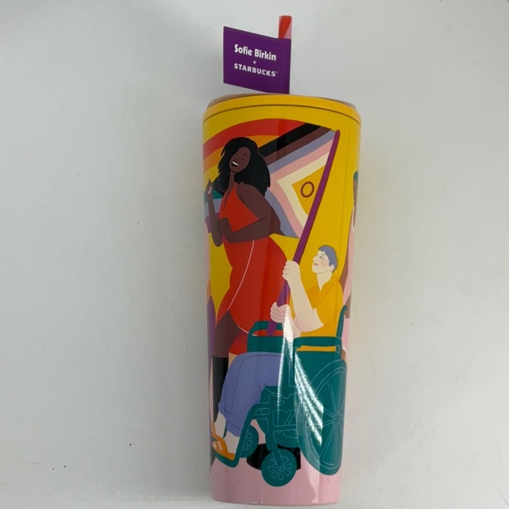 Sofie Birkin + Starby Purple and Yellow Art Piece